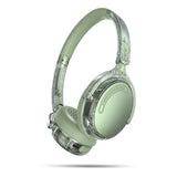 Mixx Trådløse On-Ear Hodetelefoner StreamQ Go ANC Clear Grønn