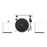 Mixx System 5 Vinylskivspiller Stereo med Høyttaler Hvit