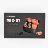 Hohem Mikrofon MIC-01 2TX 1RX med Laddfodral USB-C