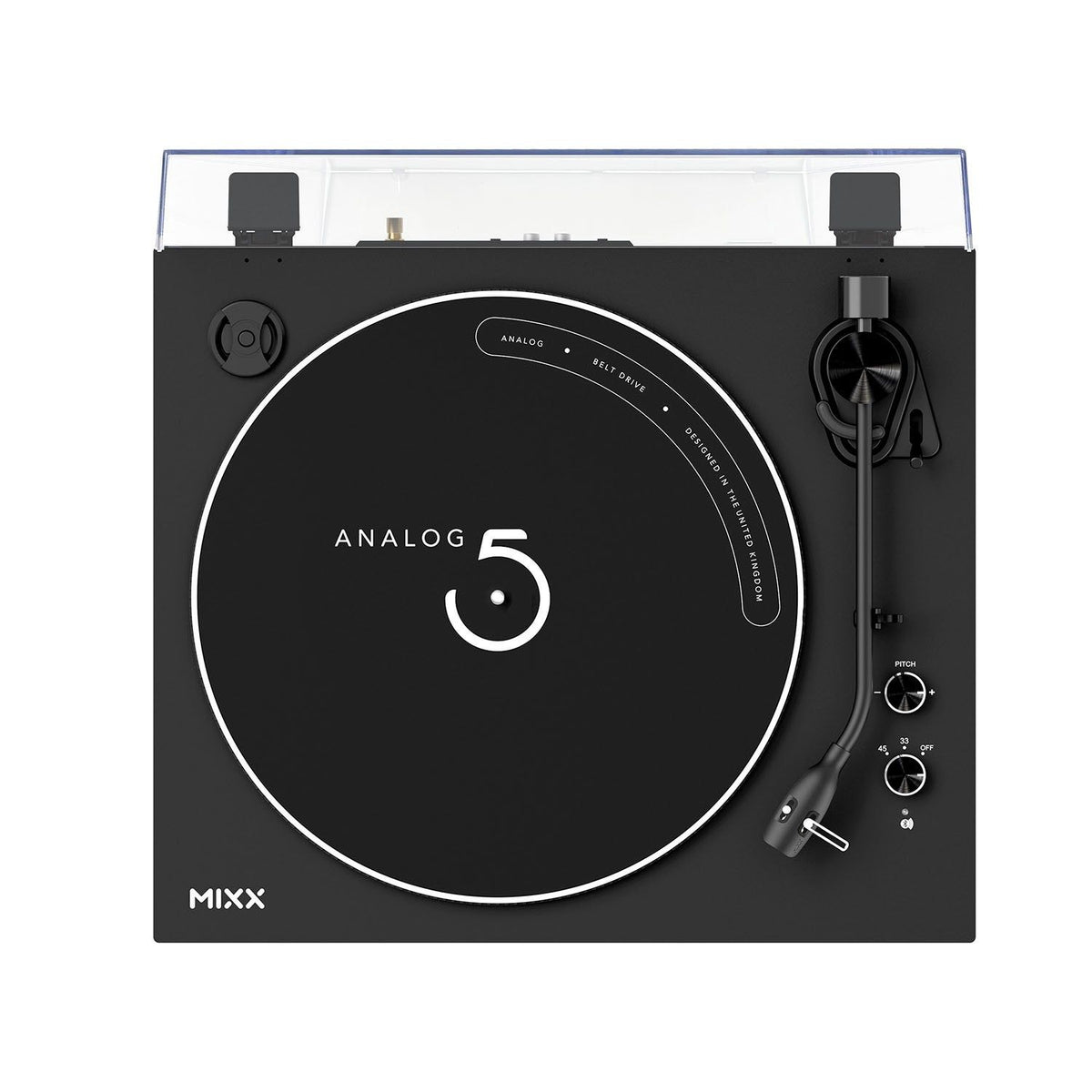 Mixx Analog 5 Vinylskivspiller Stereo Svart