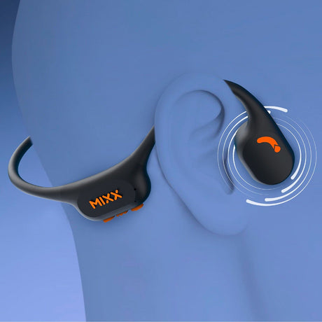 Mixx Trådløse Hodetelefoner Benledende Resonate Pro Bone Conduction Svart
