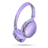 Mixx Trådløse On-Ear Hodetelefoner StreamQ Go ANC Clear Lilla