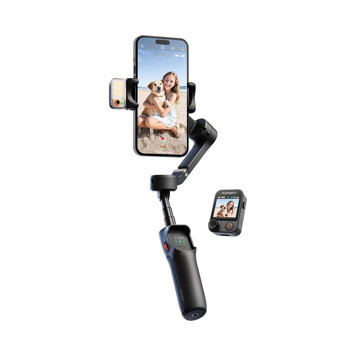 Hohem iSteady V3 Ultra Smartphone Gimbal Svart