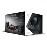 Mixx System 5 Vinylskivspiller Stereo med Høyttaler Svart