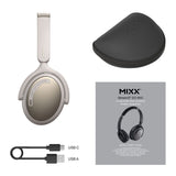 Mixx Trådløse On-Ear Hodetelefoner StreamQ Go ANC Beige