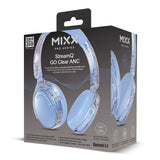 Mixx Trådløse On-Ear Hodetelefoner StreamQ Go ANC Clear Blå