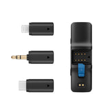 Boya Mikrofon BOYALINK V2.0 Trådløs X2-system 3.5mm/Lightning/USB-C