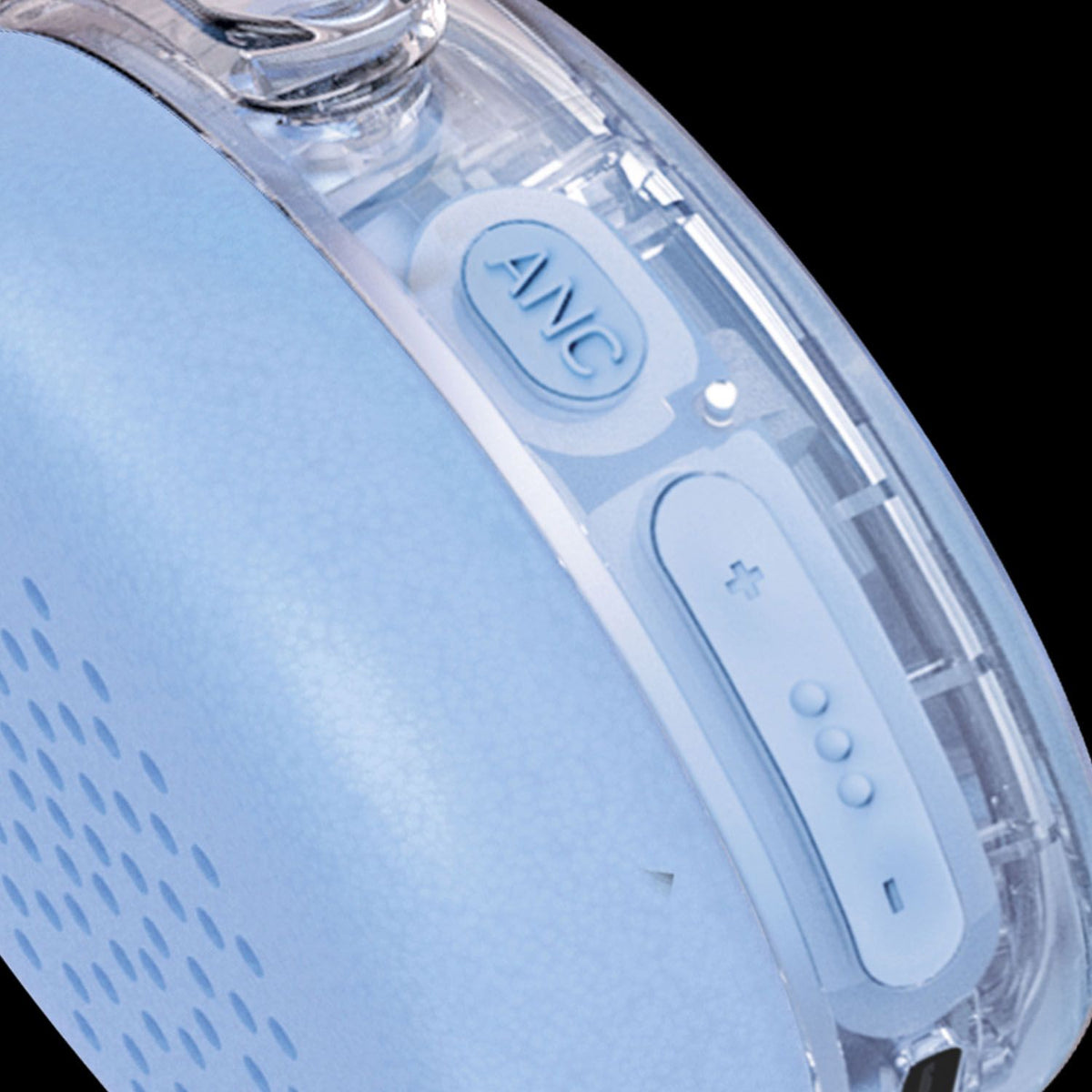 Mixx Trådløse On-Ear Hodetelefoner StreamQ Go ANC Clear Blå