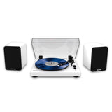Mixx System 5 Vinylskivspiller Stereo med Høyttaler Hvit