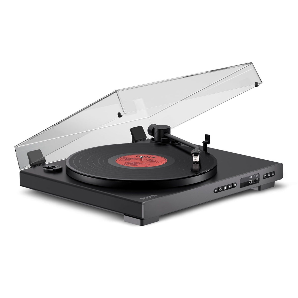 Mixx Analog Plus 2-i-1 Vinyl- og CD-Spiller Svart