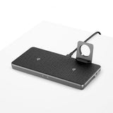 ALOGIC Ultra Power 3-i-1 Trådløs Dobbel Ladeplattform med Apple Watch-holder