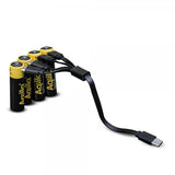 Aqiila Rechargeable AA Battery USB-C 4-pack