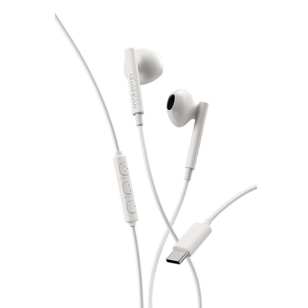 Urbanista Trådade Hörlurar San Francisco 2 USB-C Cloud White