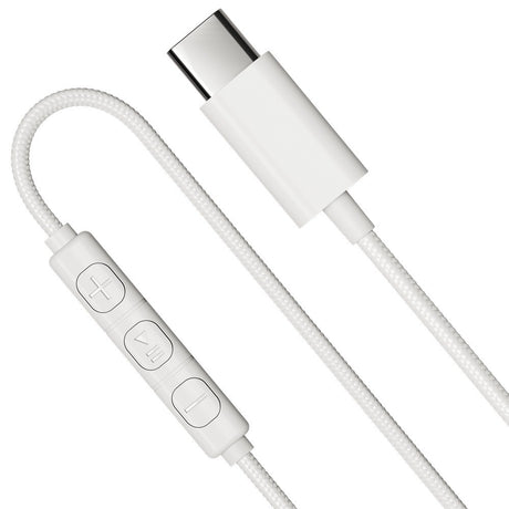 Urbanista Hodetelefoner med ledning San Francisco 2 USB-C Cloud White