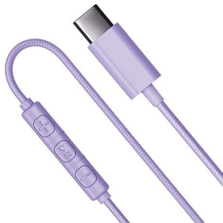 Urbanista Hodetelefoner med ledning San Francisco 2 USB-C Lavender Purple