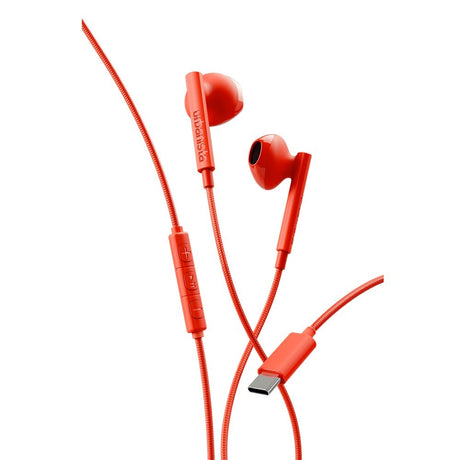 Urbanista Hodetelefoner med ledning San Francisco 2 USB-C Poppy Orange