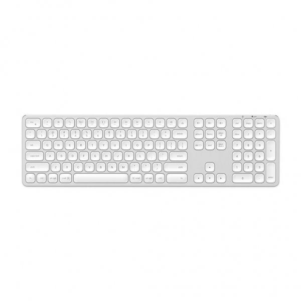 Satechi Trådløst Tastatur för upp till 3 enheter Nordisk Layout Sølv