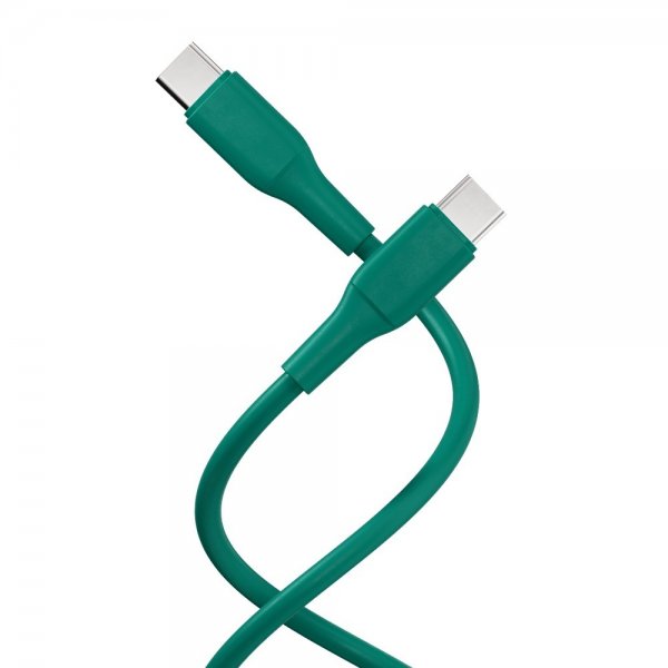 X2O USB-C til USB-C Kabel Superflex 60W 1.5m Grønn
