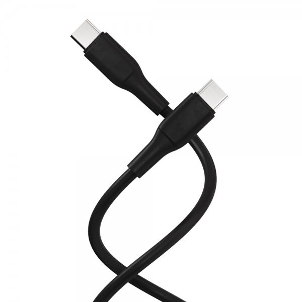 X2O USB-C til USB-C Kabel Superflex 60W 1.5m Svart