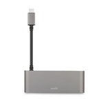 Moshi MacBook Pro USB-C Multimedia-Hub Sølv