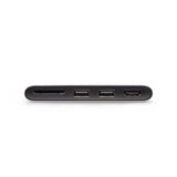 Moshi MacBook Pro USB-C Multimedia-Hub Sølv