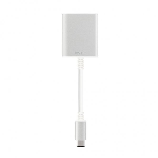 Moshi USB-C till VGA-adapter Sølv