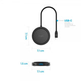 Fixed Adapter MagHUB USB-C 7in1