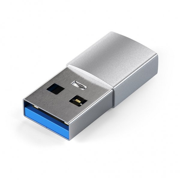 Satechi USB-A till USB-C Adapter Sølv