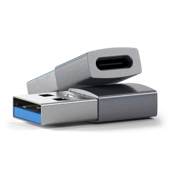 Satechi USB-A till USB-C Adapter Space Grey
