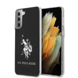 U.S. Polo Samsung Galaxy S21 Deksel med Logo Svart