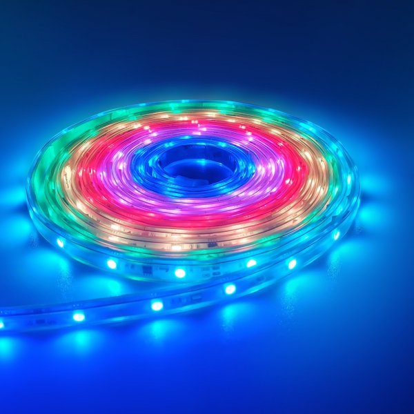 Deltaco Smart Home Utendørs LED-strip RGB IP65 2x5m