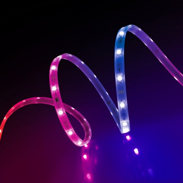 Deltaco Smart Home Utendørs LED-strip RGB IP65 2x5m