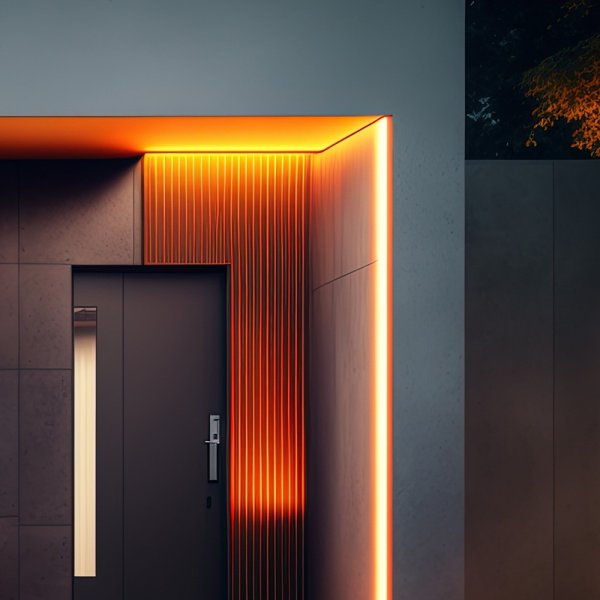Deltaco Smart Home Utendørs LED-strip RGB IP65 2x5m