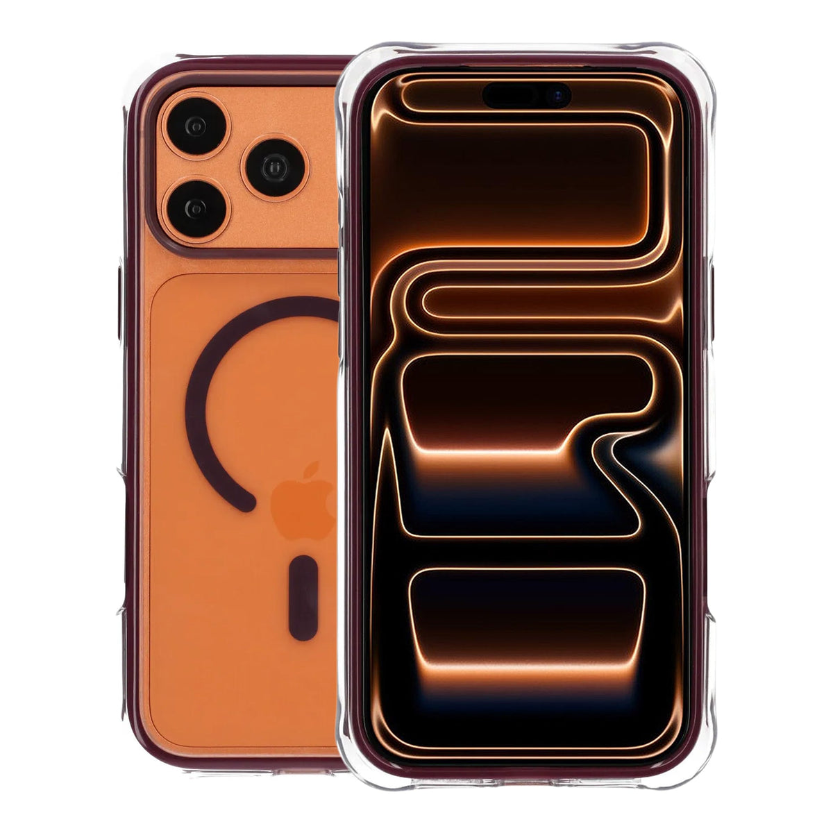 iPhone 17 Pro Max/iPhone 18 Pro Max Deksel Airbag MagSafe Lilla