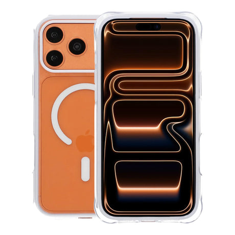 iPhone 17 Pro Max/iPhone 18 Pro Max Deksel Airbag MagSafe Hvit