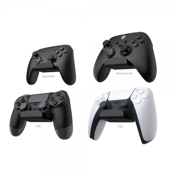 Dobe Veggmontert holder til PlayStation/Xbox/Nintendo Game Control 2-Pack