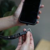 Moshi 2-in-1 Wrist/Body Strap Midnight Black