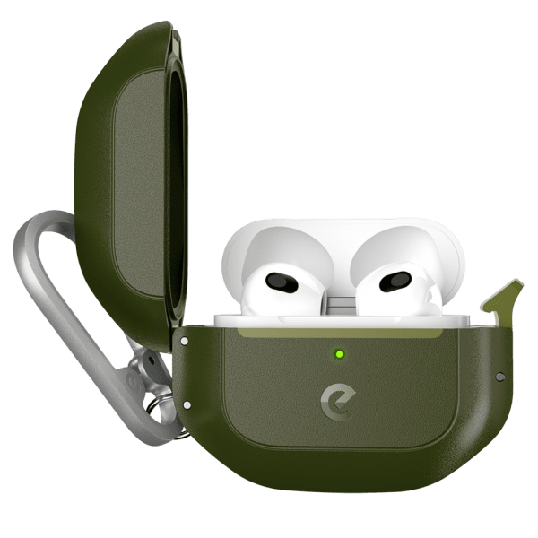 KeyBudz AirPods 3 Deksel Element Series Forest Green