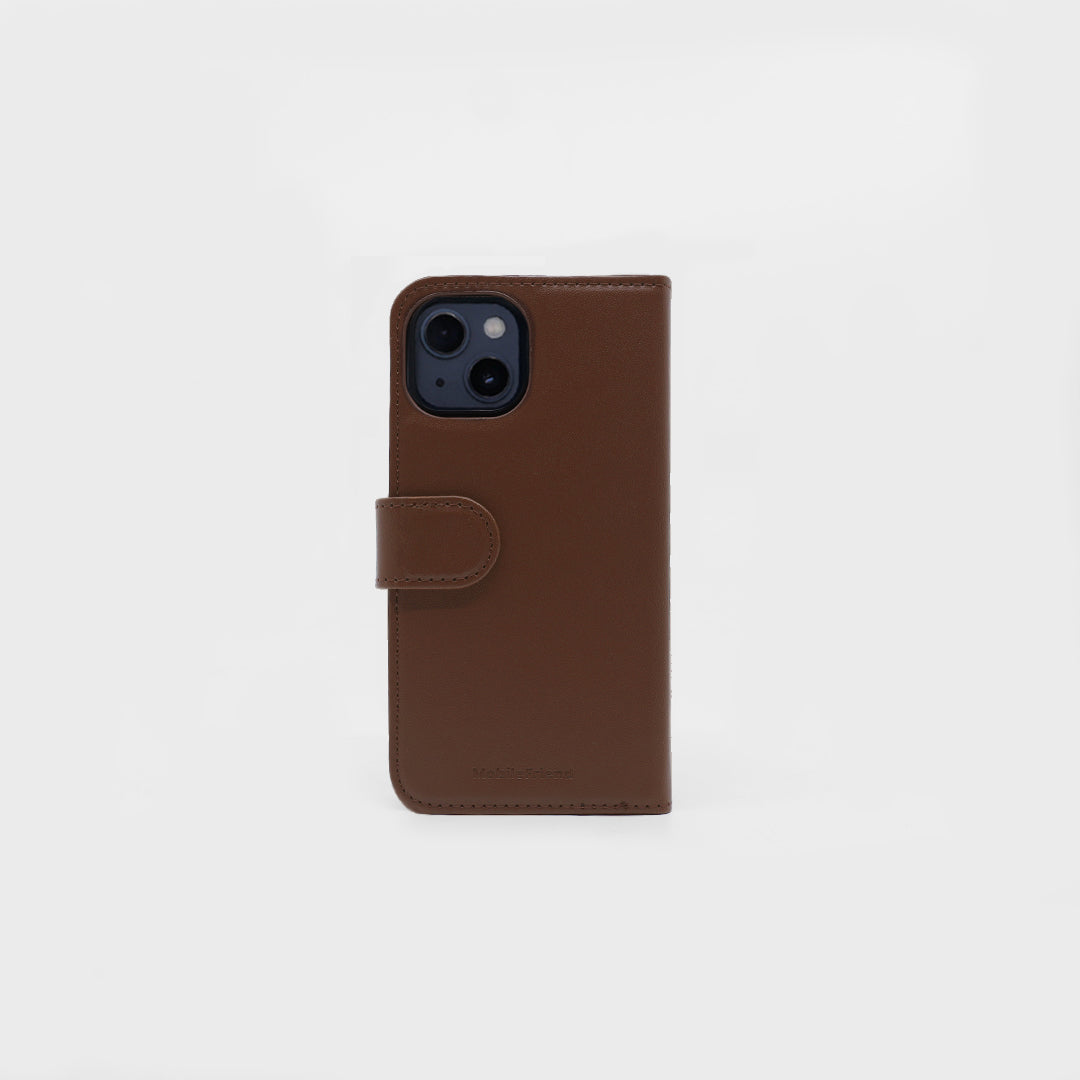 MobileFriend iPhone 16 Etui Magnetisk Brun