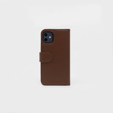 MobileFriend iPhone 11/iPhone Xr Fodral Magnetiskt Brun