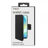 Celly Samsung Galaxy A17 Etui Wally Wallet Case Svart