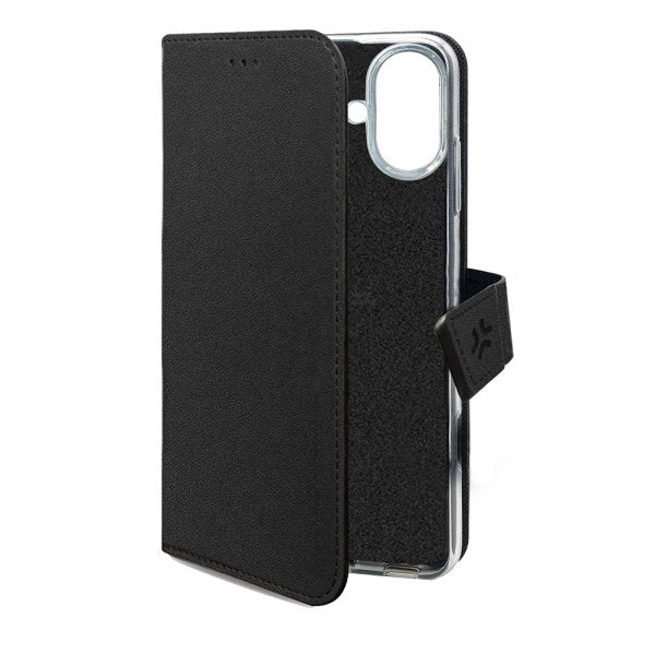 Celly iPhone 17 Etui Wally Wallet Case Svart