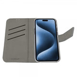 Celly iPhone 17 Pro Etui Wally Wallet Case Svart