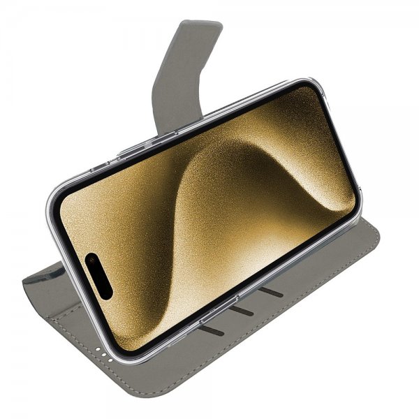 Celly iPhone 17 Pro Max Etui Wally Wallet Case Svart