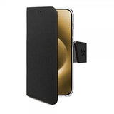 Celly iPhone Air Etui Wally Wallet Case Svart