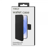 Celly Samsung Galaxy S25 FE Etui Wally Wallet Case Svart