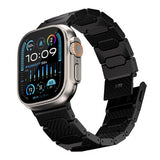 Just Mobile Apple Watch 44/45/46mm/Apple Watch Ultra Armbånd Karbonfiber