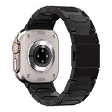 Just Mobile Apple Watch 44/45/46mm/Apple Watch Ultra Armbånd Karbonfiber