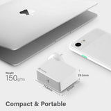 ALOGIC USB-C Vegglader 60W Travel Edition