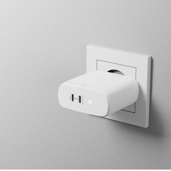 ALOGIC Rapid Power 2-ports (45+18W) GaN lader inkl. 2m USB-C ladekabel